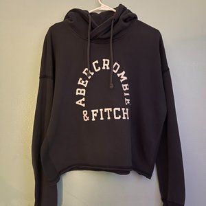 Abercrombie & Fitch Cropped Pullover Hoodie